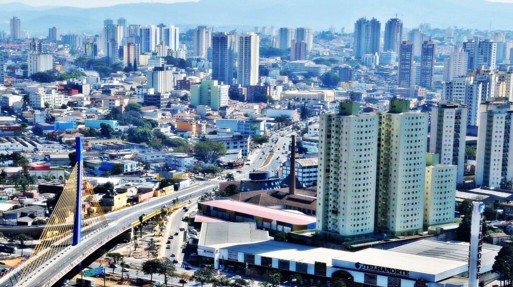 vista da cidade de guarulhos